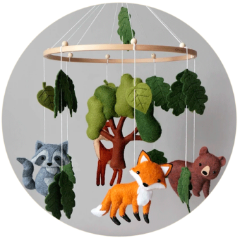 Baby crib mobiles