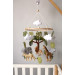 Safari crib mobile, Safari nursery mobile