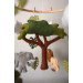 Safari crib mobile, Safari nursery mobile