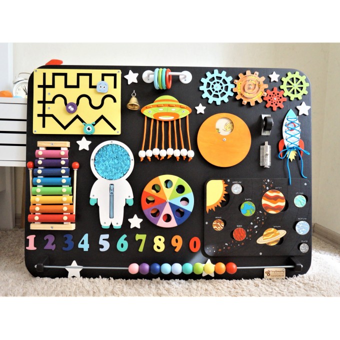 Magnetic Drawing Board Sensory Activity Montessori Toys Toddler