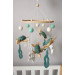 Turtles crib mobile, Ocean themed nursery mobile