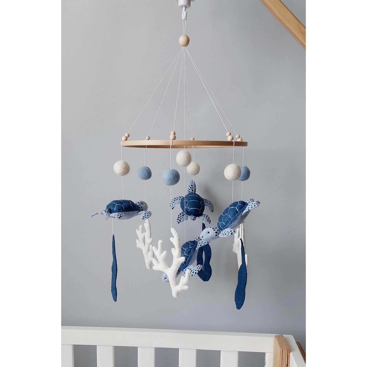 Turtle shop baby mobile