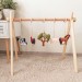 Farm animals baby gym set, Play gym hanging toys
