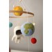 Solar system baby mobile, Space nursery mobile