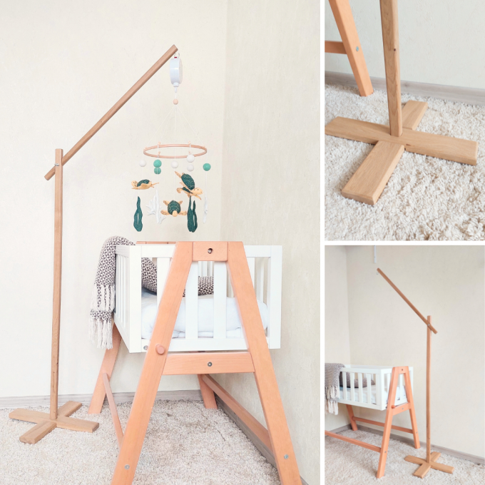 Floor baby mobile hanger, Floor baby mobile stand