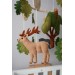 Woodland animals nursery mobile, Woodland nursery